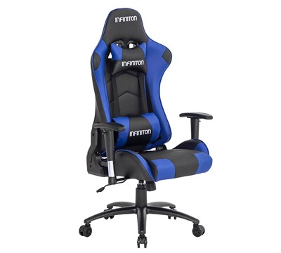 CADEIRA GAMMING GSEAT-01 INFINITON AZUL/PRETO