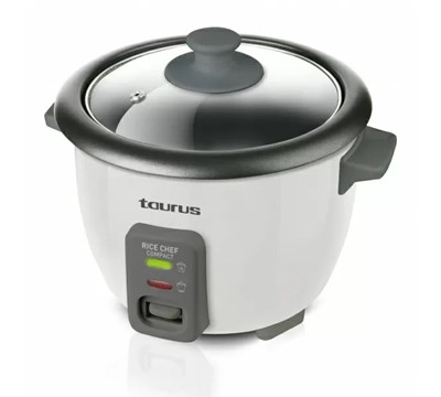 PANELA COZEDORA ARROZ 300W 0.6L TAURUS RICE CHEF COMPACT