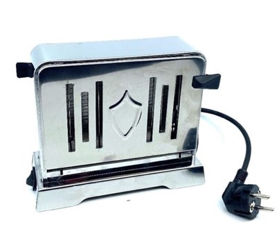 TORRADEIRA 600W C/ 2 ABERTURAS LATERAIS INOX ACM