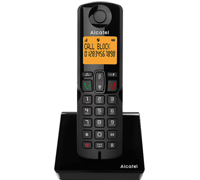 TELEFONE FIXO ALCATEL S280 EWE PRETO