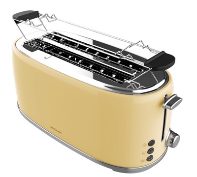 TORRADEIRA 2 ABERT 1630W TOAST&TASTE 1600 RETRO DOUBLE BEIGE