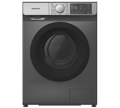 MÁQ LAVAR ROUPA 10KG 1400rpm INVERTER 85x60x53cm INOX PRETO