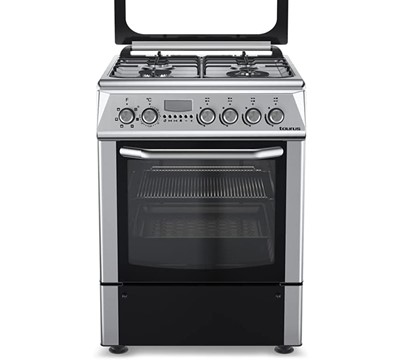 FOGÃO A GÁS/ FORNO ELÉTRICO INOX 60cm TAURUS CIGE4FIXM