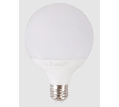 LAMPADA LED G95 15W E27 BRANCO FRIO