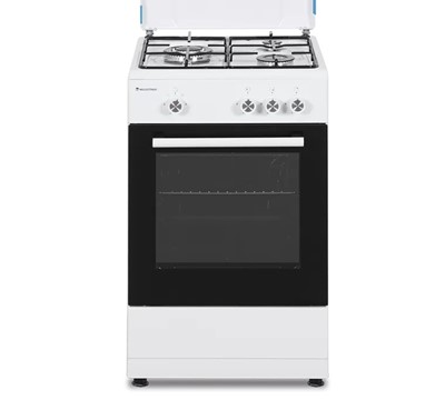 FOGÃO A GÁS 50cm WOK C/ GRILL MiLECTRIC BRANCO
