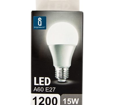 LAMPADA LED E27 A60 15W B FRIO BOX 1200 LM