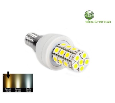 LAMPADA LED E14  4W 5050SMD 350LM WARM WHITE