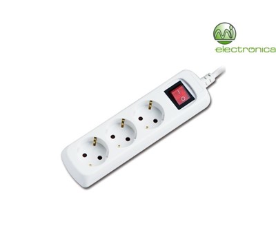 EXTENSÃO TOMADAS 3X 1,5M C/ INTERRUPTOR 3680W