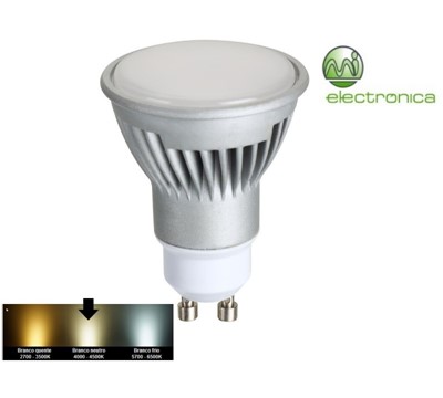 LAMPADA LED GU10 7.5W 600LM BRANCO NEUTRO