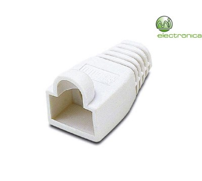 PROTEÇÃO FICHA RJ45 BRANCO