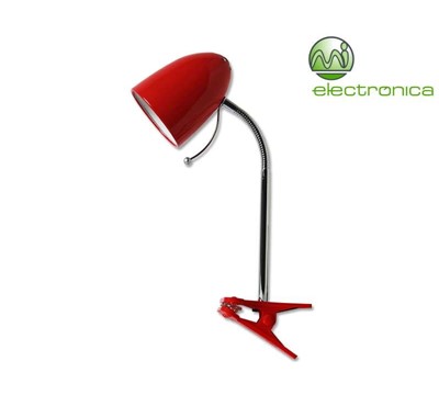 CANDEEIRO CLAMP LAMP VERMELHO