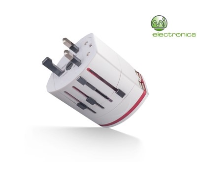 CARREGADOR/ADAPTADOR UNIVERSAL DE VIAGEM 6A/5V DC