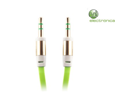 CABO SOM UNIVERSAL JACK 3.5mm 1M VERDE