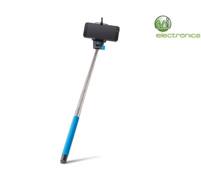 SUPORTE TELESCÓPICO PARA SELFIES MONOPOD AZUL
