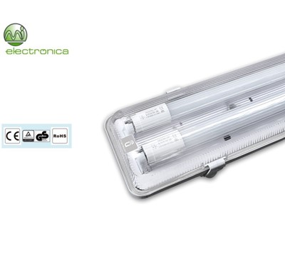 ARMADURA IP65 SALIENTE 2X LAMPADA T8 60CM