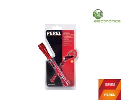 LANTERNA LED C/ HASTE FLEX/EXTENS. C/ PONTA MAGNÉTICA PEREL