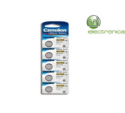 PILHA LITHIUM 3V CR1632 BP5 CAMELION