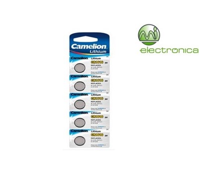 PILHA LITHIUM 3V CR1616 BP5 CAMELION