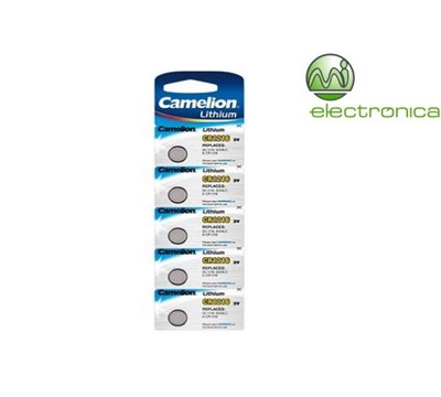 PILHA LITHIUM 3V CR1216 BP5 CAMELION