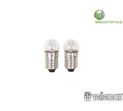 LÂMPADA G3 12V 100mA E10 VELLEMAN