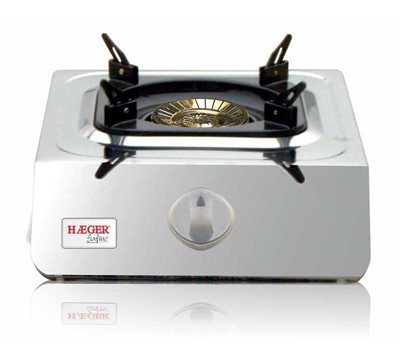 FOGAREIRO A GÁS DE 1 BICO DE 90mm - HAEGER SAFINE