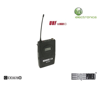 TRANSMISSOR CORPORAL WIRELESS P/ MICW40/41/42 VELLEMAN