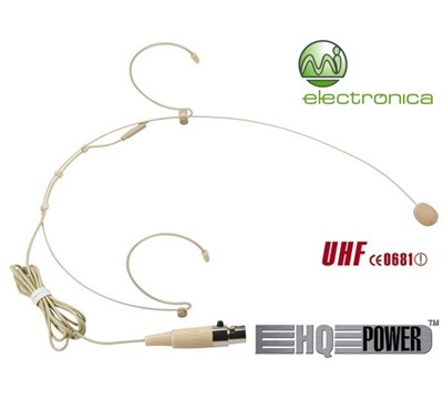 MICROFONE HEADSET P/ TRANSMISSOR CORPORAL WIRELESS MICW43 VELLEMAN