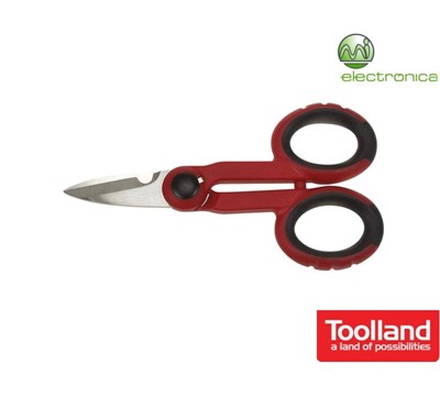 TESOURA MULTIFUNÇÕES C/ SISTEMA BLOQUEIO - 160mm TOOLLAND