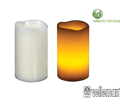 VELA LED EM CERA VELLEMAN