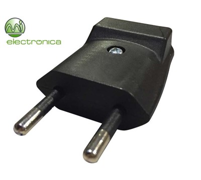 FICHA SCHUKO FLAT 10A/250V/2300W PRETO