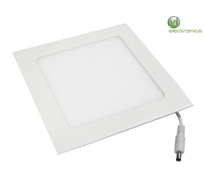 MINI PAINEL LED QUADRADO BRANCO NW 24W