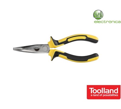 ALICATES DE BICO CURVO 6.5" / 165mm TOOLLAND