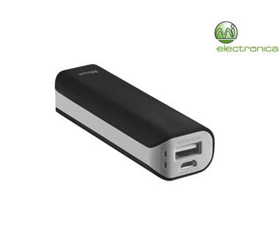 POWER BANK TRUST PRIMO 2200 PORTABLE CHARGER BLACK