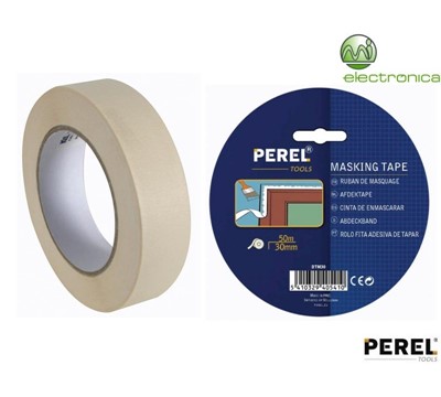 FITA ADESIVA MASKING TAPE 30mmx50M PEREL