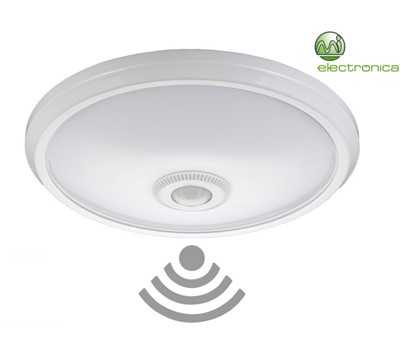 PLAFOND CANDEEIRO MÁX 2X25W C/ SENSOR MOVIMENTO