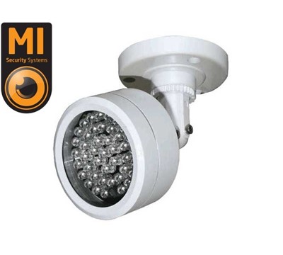 FOCO INFRAVERMELHOS 48 LEDs 850nm 60º IP66 40mt
