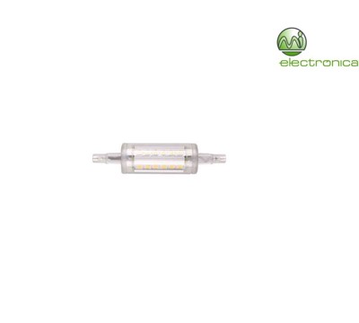 LAMPADA LED R7S  5W 78mm 550LM BRANCO QUENTE