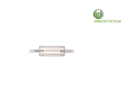 LAMPADA LED R7S  5W 78mm 550LM BRANCO FRIO