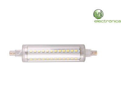 LAMPADA LED R7S 8W 118mm 810LM BRANCO FRIO