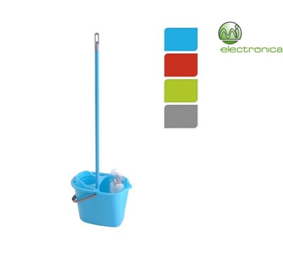 KIT BALDE 10L C/ ESFREGONA - VÁRIAS CORES