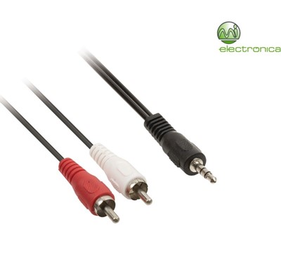 CABO JACK 3,5mm MACHO-2XRCA MACHO 1,5M