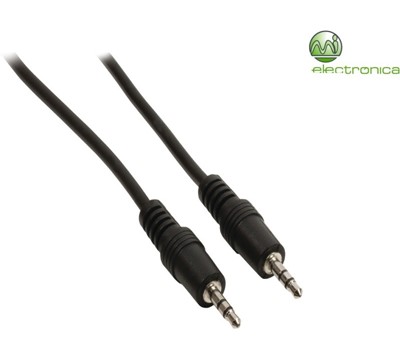 CABO AUDIO JACK 3,5mm ESTÉREO MACHO 5M