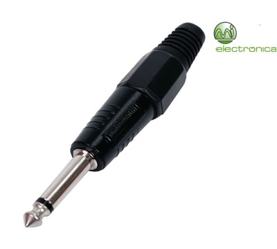CONETOR ADATADOR JACK 6,35mm MACHO