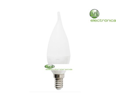 LAMPADA LED E14 TIPO VELA A5 CL37 4W B FRIO