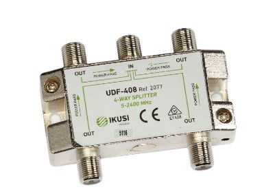 UDU-408 REPART/DISTRIB 5-2400MHz 4X DC IKUSI