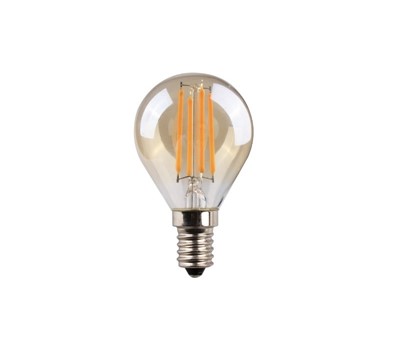 LAMPADA LED CRISTAL VINTAGE E14 4,5W FILAMENTO ESF. 2000K