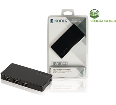 SWITCH CONCENTRADOR 4ENT USB