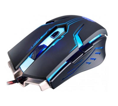 RATO GAMING REBELTEC HUNTER 2 ÓTICO USB 2400DPI PRETO