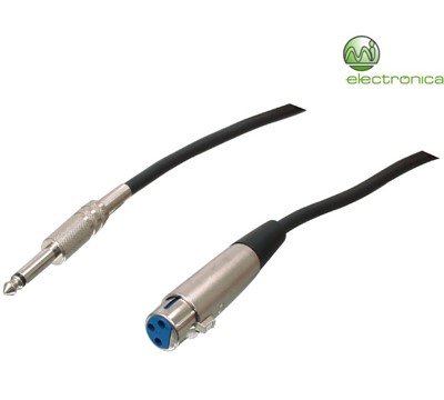 CABO PROFISSIONAL MICROFONE 6M