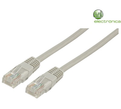 CABO DE REDE RJ45 CAT5e 2M CINZA